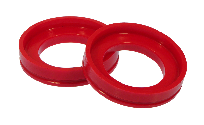 Prothane 90-97 Honda Accord Front Coil Spring Isolator - Red - 8-1703