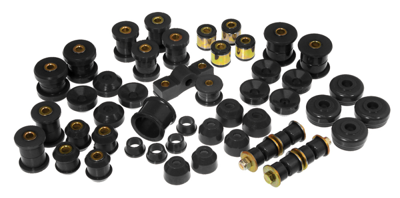 Prothane 84-87 Honda Civic/CRX Total Kit - Black - 8-2001-BL