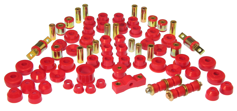 Prothane 88-91 Honda Civic Total Kit - Red - 8-2009