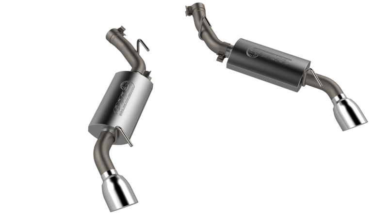 QTP 10-13 Chevrolet Camaro SS 6.2L 304SS AR3 Axle Back Exhaust w/4.5in Tips - 600110