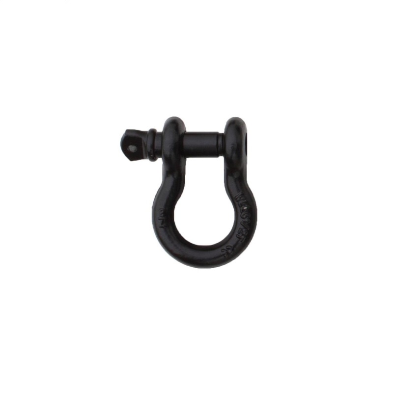 Rampage 1955-2019 Universal Recovery D Ring 1/2in Black - Black - 86656