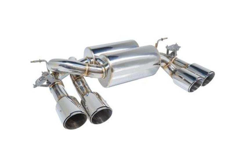 Remark BMW M3 (F80) / M4 (F82/F83) Axle Back Exhaust w/ Burnt Stainless Tip Cover - RK-C4063B-01AP