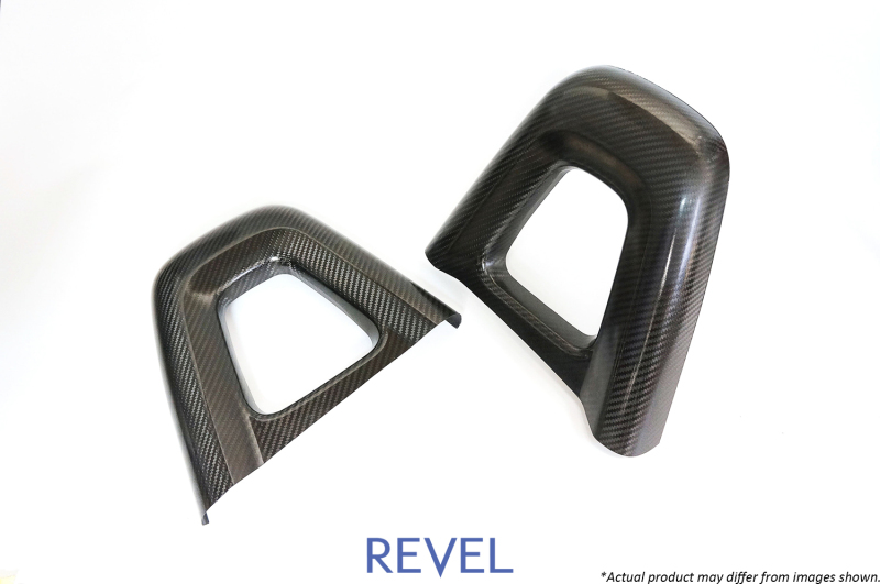 Revel GT Dry Carbon Headrest Covers (Left & Right) 16-18 Mazda MX-5 - 2 Pieces - 1TR4GT0AM10