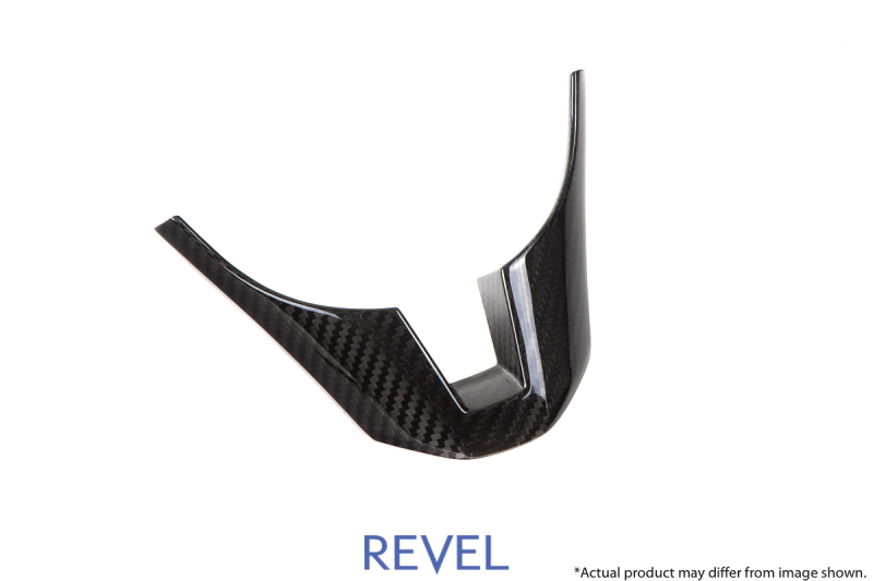 Revel GT Dry Carbon Steering Wheel Lower Cover 14-17 Mazda Mazda3 - 1 Piece - 1TR4GT0BM03
