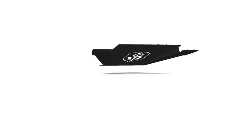Road Armor 11-14 Chevy 2500 SPARTAN Front Bumper Bolt-On Skid Plate - Tex Blk - 3112XFSPB
