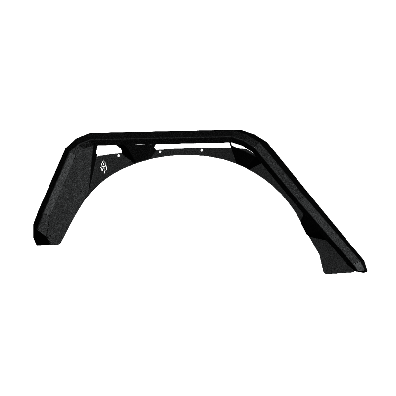 Road Armor 07-18 Jeep Wrangler JKU 4DR Stealth Rear Fender Flare Body Armor - Tex Blk - 507AFR0B