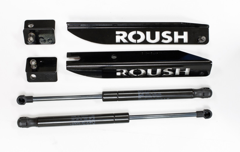 Roush 2005-2014 Ford Mustang Hood Strut Kit (Excl. GT500) - 421236