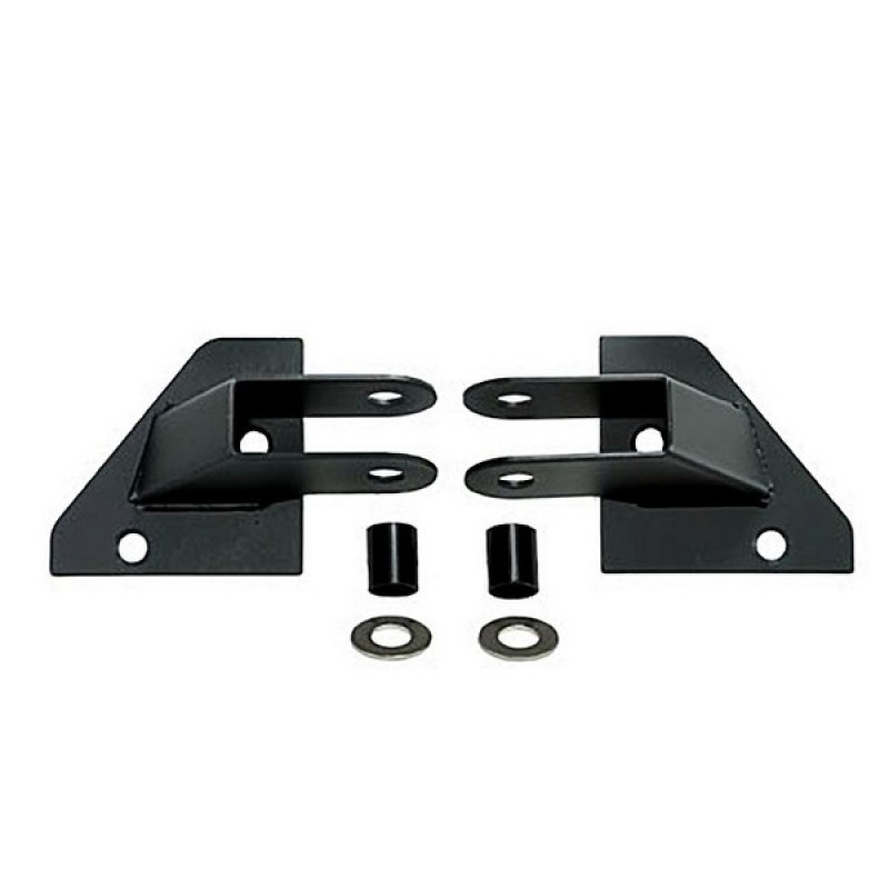 Rugged Ridge 87-95 Jeep Wrangler YJ Black Mirror Relocation Brackets - 11025.01