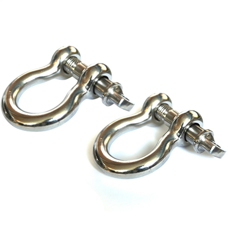 Rugged Ridge Stainless Steel 7/8in D-Shackles - 11235.07