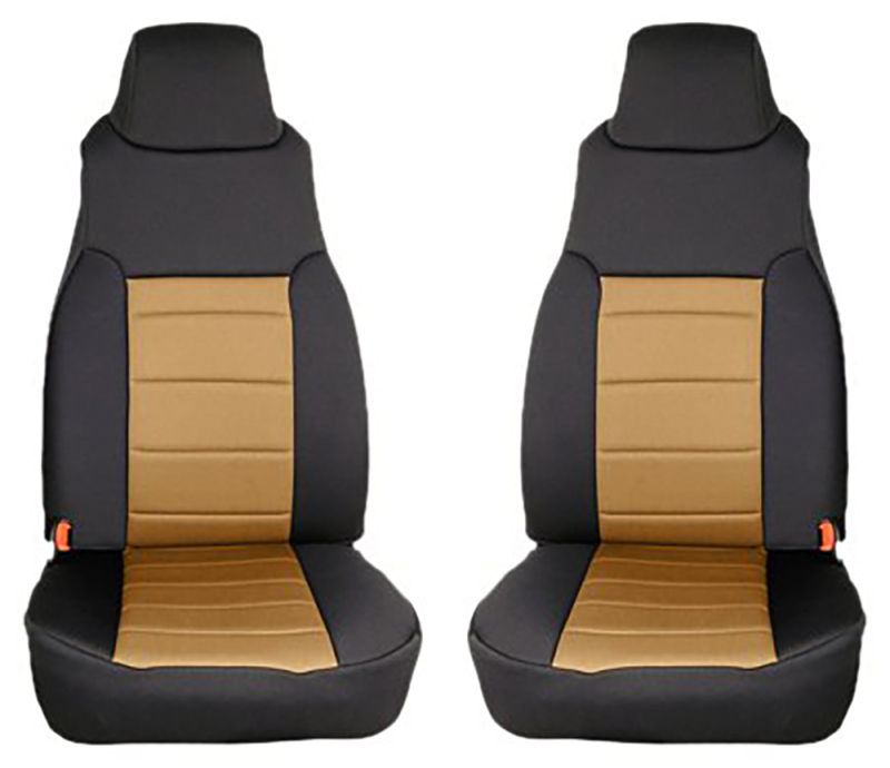 Rugged Ridge Neoprene Front Seat Covers 97-02 Jeep Wrangler TJ - 13210.04