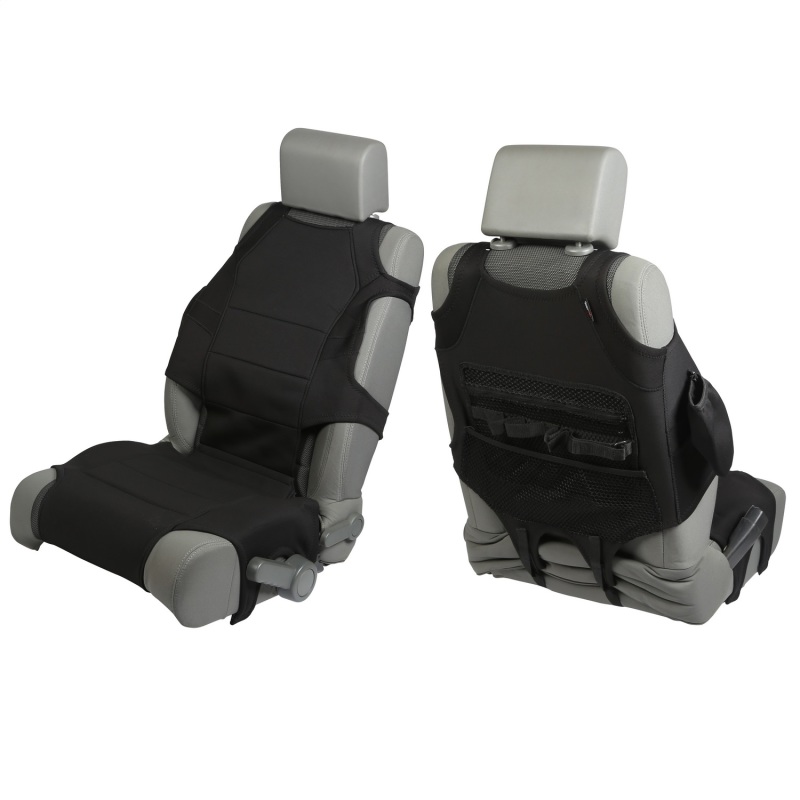 Rugged Ridge Neoprene Seat Vests Black 07-20 JK/JL/JT - 13235.30