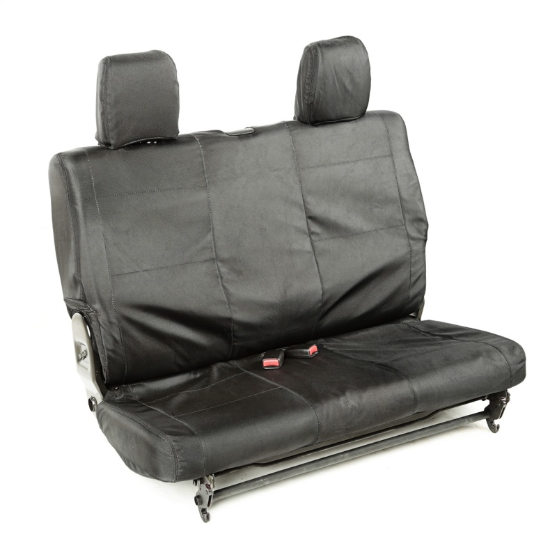Rugged Ridge Ballistic Seat Cvr Rear Black 840D 07-10 JK 2Dr - 13266.05