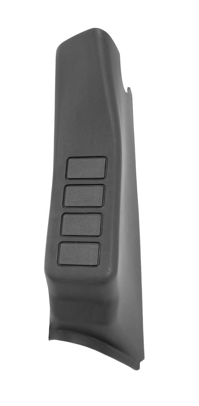 Rugged Ridge A-Pillar 4 Switch Pod Black LHD 11-18 Jeep Wrangler JK - 17235.58