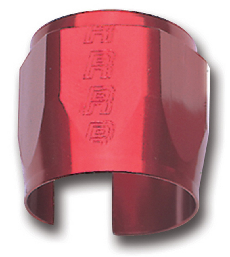 Russell Performance -6 AN Anodized Red Tube Seal Hose End For 5/16in Fuel Hose - 620260