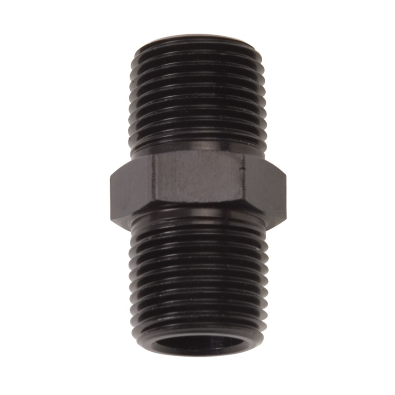 Russell Performance 3/8in Male Pipe Nipple (Black) - 661523