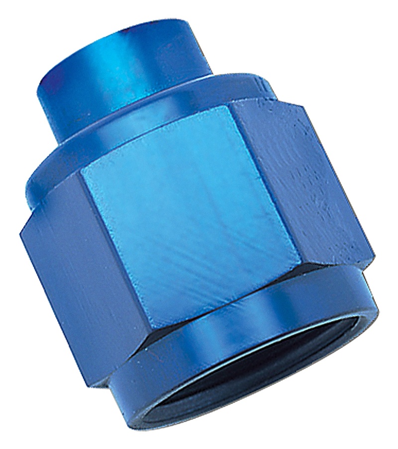 Russell Performance -16 AN Flare Cap (Blue) - 662000