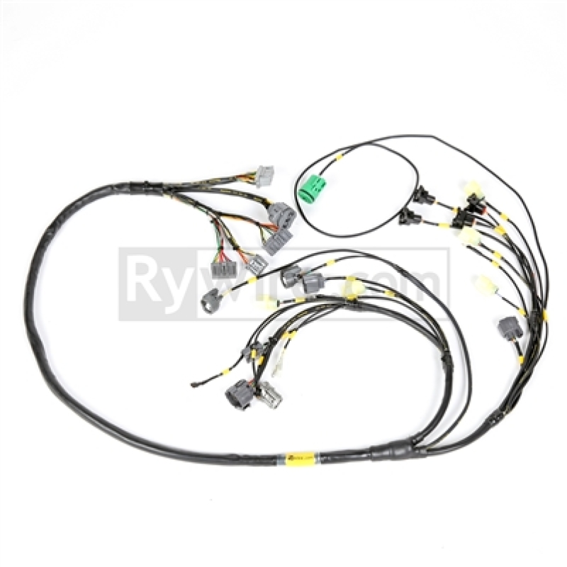 Rywire Honda F/H-Series Mil-Spec Eng Harness w/Quick Disconnect / OBD1 Dist/Inj/Alt & 92-95 Plugs - RY-H1-MILSPEC-W/QUICK