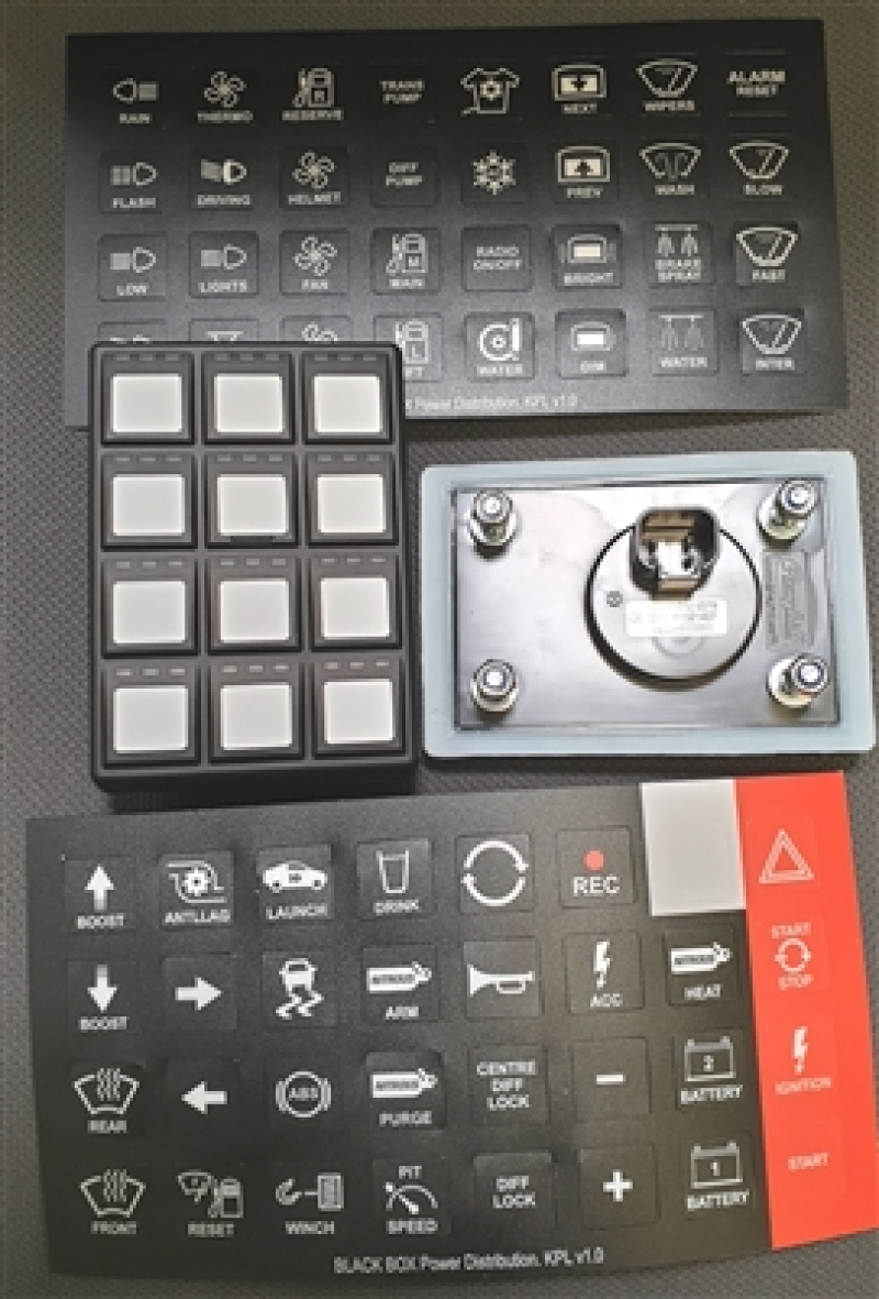 Rywire P30 Switch Panel (Keypad) - RY-MORISTECH-KEYPAD-12