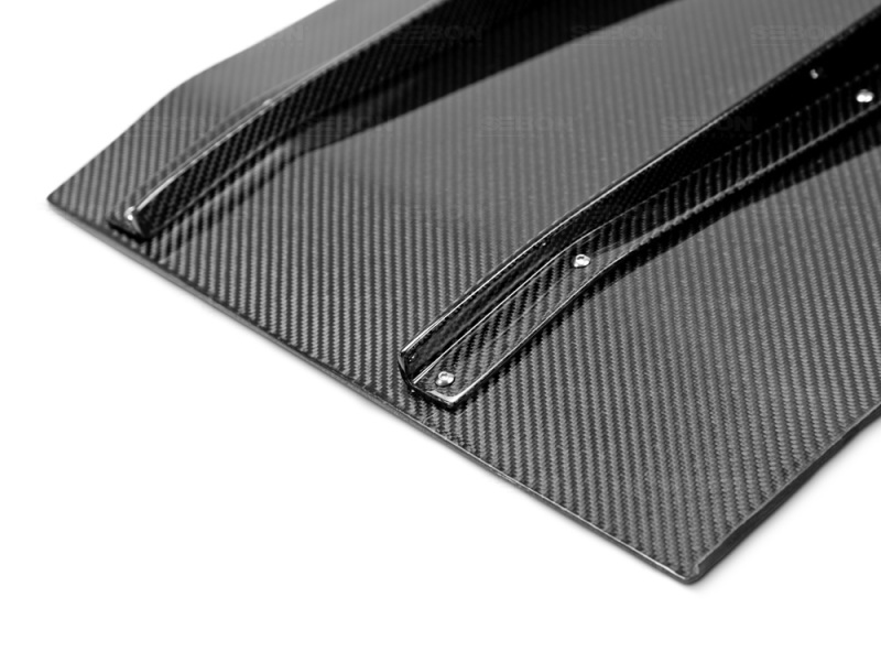 Seibon 06-07 WRX Carbon Fiber Rear Diffuser - RD0607SBIMP