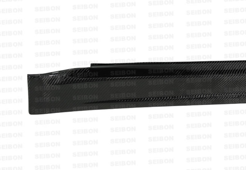 Seibon 08-10 Mitsubishi Evo X VR-style Carbon Fiber Side Skirts - SS0809MITEVOX-VR