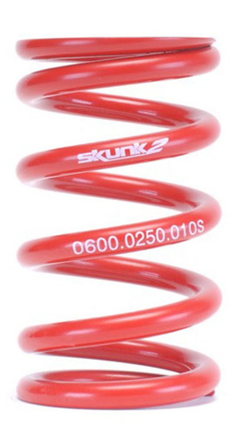 Skunk2 Universal Race Spring (Straight) - 6 in.L - 2.5 in.ID - 10kg/mm (0600.250.010S) - 521-99-1000