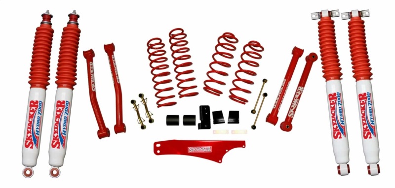 Skyjacker 2.5-3.5"KT,07>JK RED,HYDROS - JK2501KCR-H