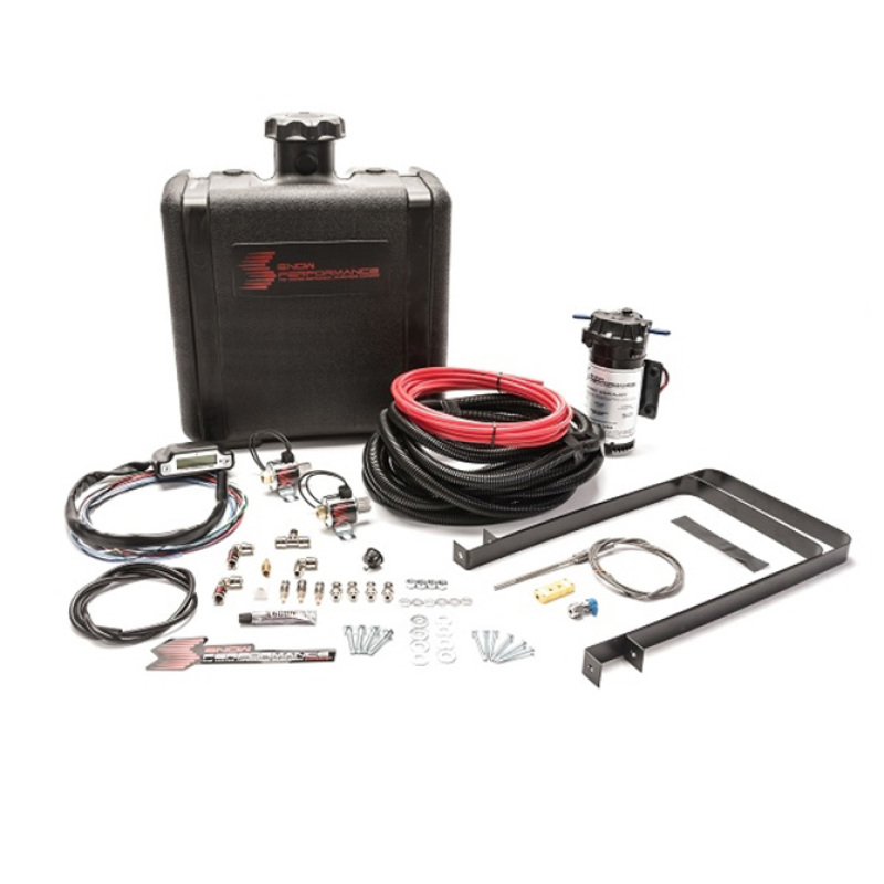 Snow Performance Stg 3 Boost Cooler Water Injection Kit Pusher (Hi-Temp Tubing and Quick-Fittings) - SNO-560