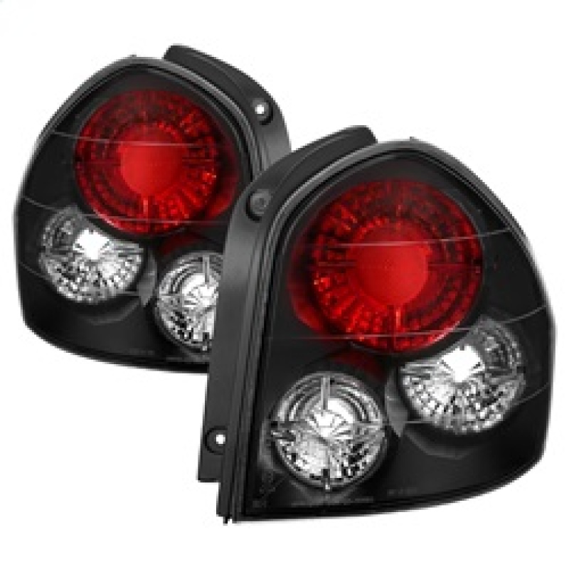 Spyder Toyota Tacoma 95-00 Euro Style Tail Lights Smoke ALT-YD-TT95-SM - 5033765