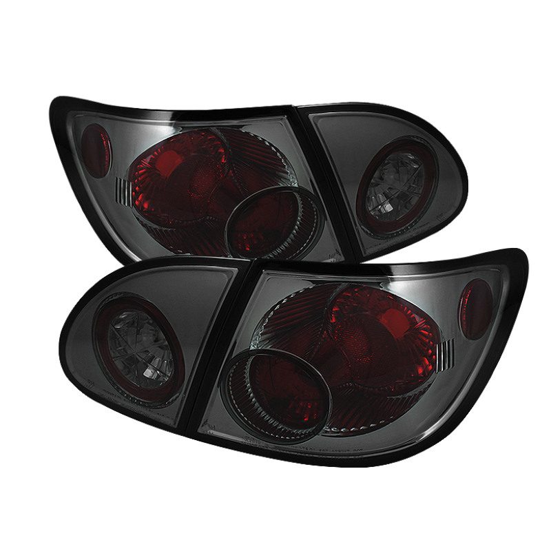 Spyder Toyota Corolla 03-08 Euro Style Tail Lights Smoke ALT-YD-TC03-SM - 5033673