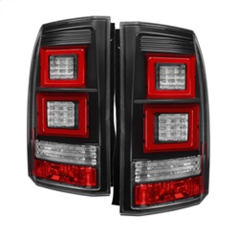 Spyder Land Rover Discovery LR4 10-14 Light Bar LED Tail Lights Black ALT-YD-LRDLR410-LBLED-BK - 5080936
