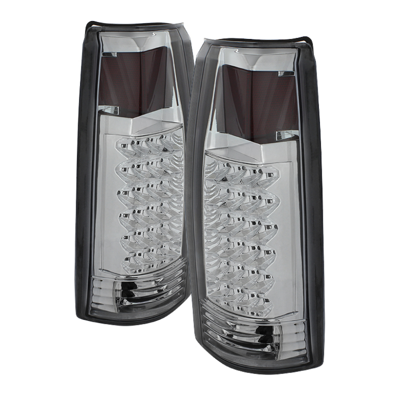 Xtune Yukon Denali 99-00 LED Tail Lights Chrome ALT-JH-CCK88-LED-C - 9022432