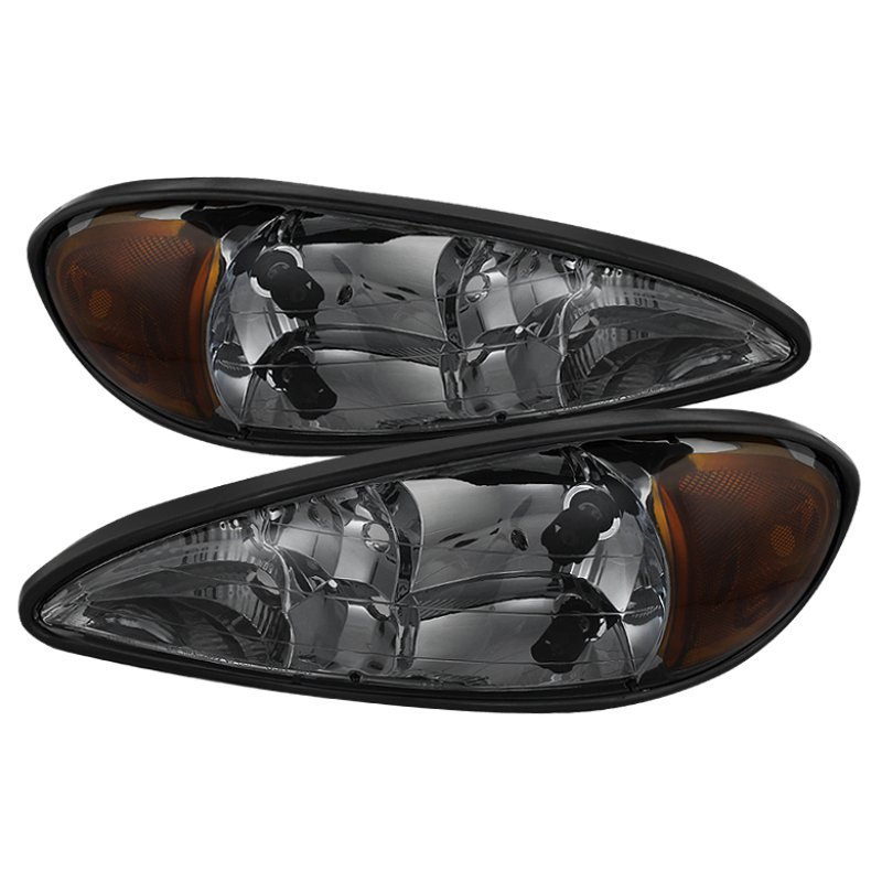 Xtune Pontiac Grand Am 99-05 Crystal Headlights Smoke HD-JH-PGAM99-AM-SM - 9023521