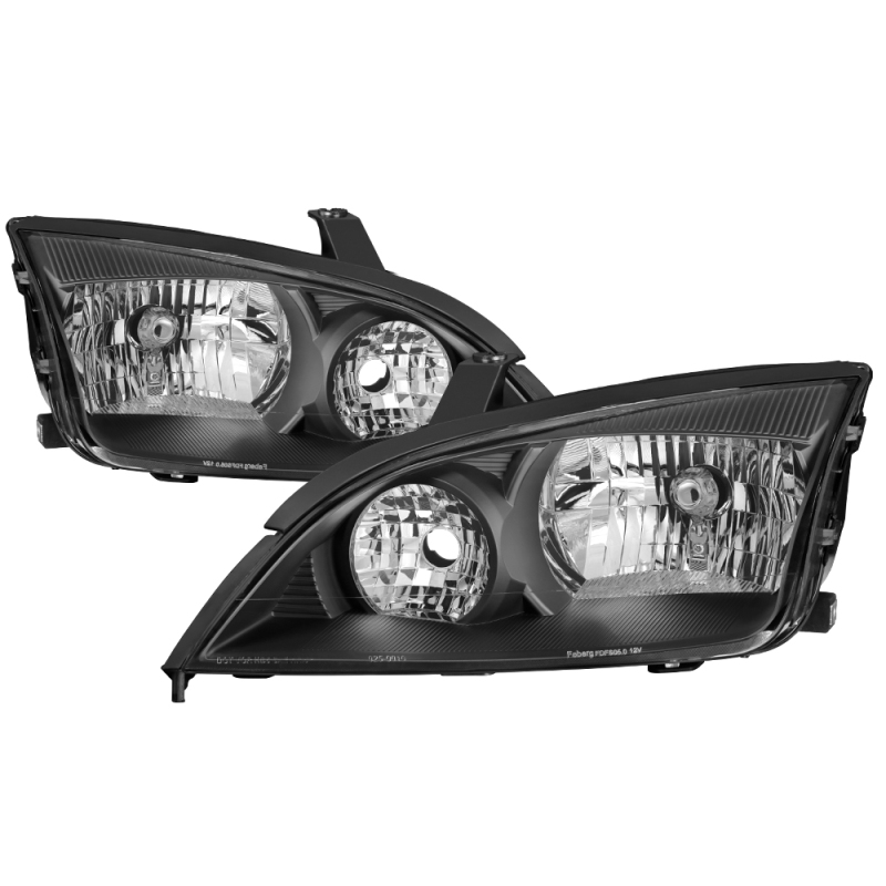 xTune Ford Focus 05-07 OEM Style Headlights - Black HD-JH-FFOC05-BK - 9037313