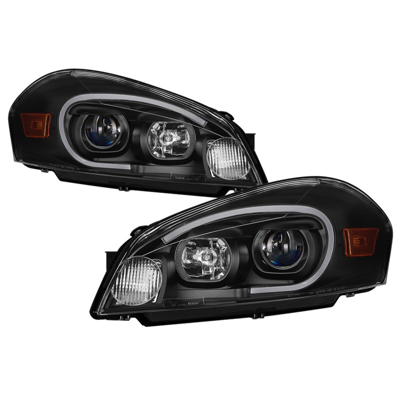 xTune 06-13 Chevrolet Impala LED Light Bar Headlights - Black (PRO-JH-CIM06-LB-BK) - 9042232