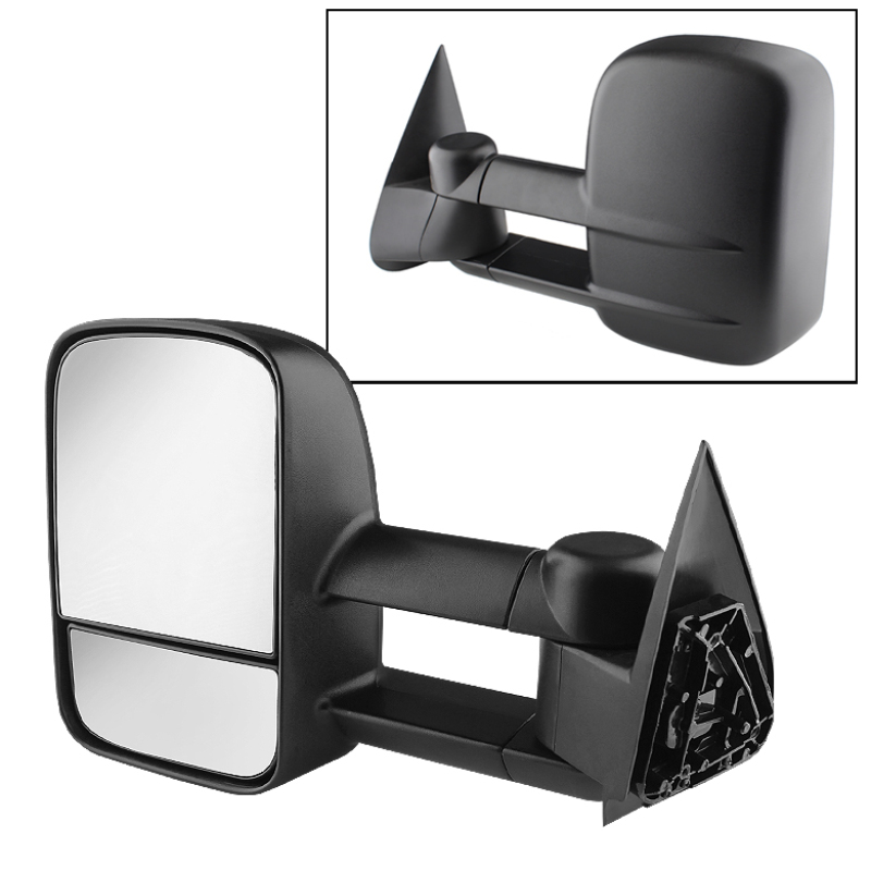 Xtune Chevy Silverado 99-06 Manual Extendable Manual Adjust Mirror Left MIR-CSIL03-MA-L - 9924910