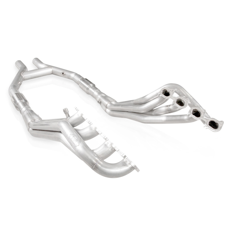 Stainless Works 2007-14 Shelby GT500 Headers 1-7/8in Primaries High-Flow Cats H-Pipe - GT145HCATHP