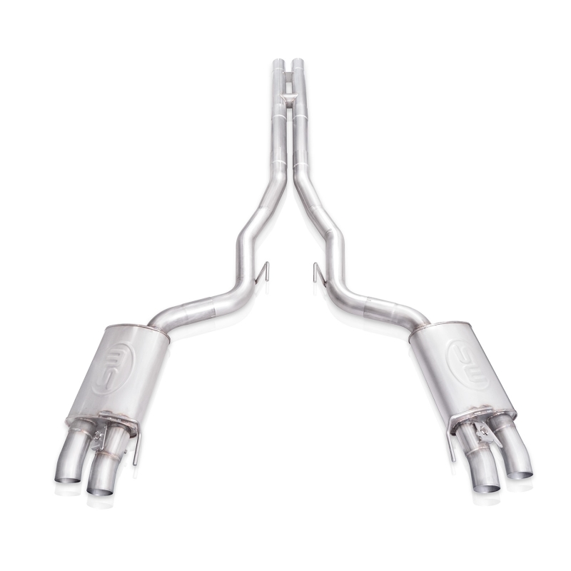 Stainless Works 2015+ Ford Shelby GT350 Redline Performance Connect H-Pipe Catback Exhaust w/Valves - GT350CBHPCR