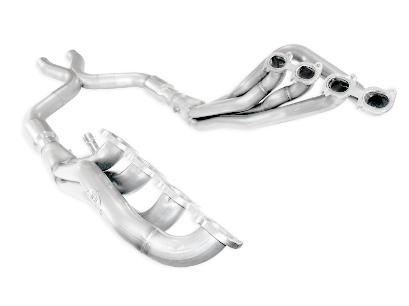 Stainless Works 2007-10 Shelby GT500 Headers 1-7/8in Primaries High-Flow Cats 3in X-Pipe - GT5HCAT