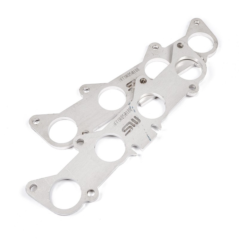 Stainless Works Ford 5.2L/5.0L Coyote Round Port Header 304SS Exhaust Flanges 1-7/8in Primaries - HFFORD5.0188