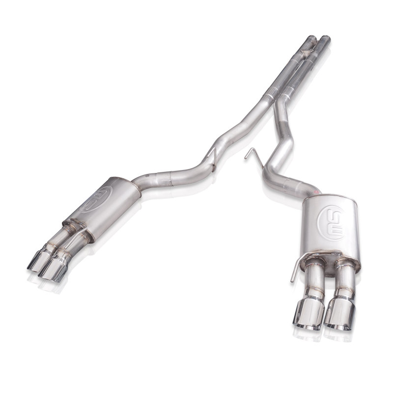 Stainless Works 18+ Ford Mustang GT Redline H-Pipe Performance Connect Cat-Back Exhaust - M18CBHPC