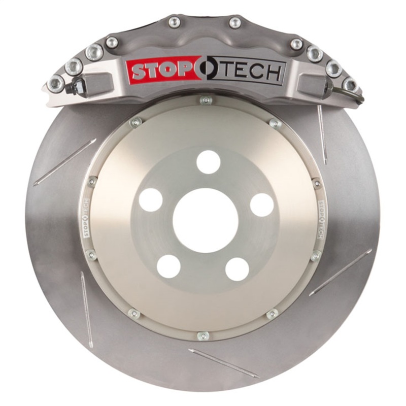 StopTech 14-15 BMW M3 / M4 Front BBK w/ Trophy Anodized ST-60 Calipers Slotted 380x32mm Rotor - 83.B38.6Q00.R1