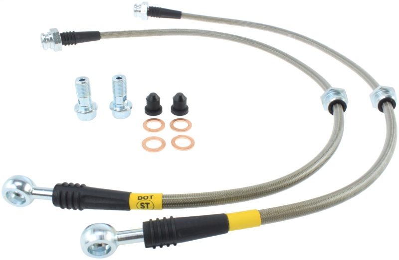 StopTech 05-13 Nissan Murano Stainless Steel Front Brake Lines - 950.42010