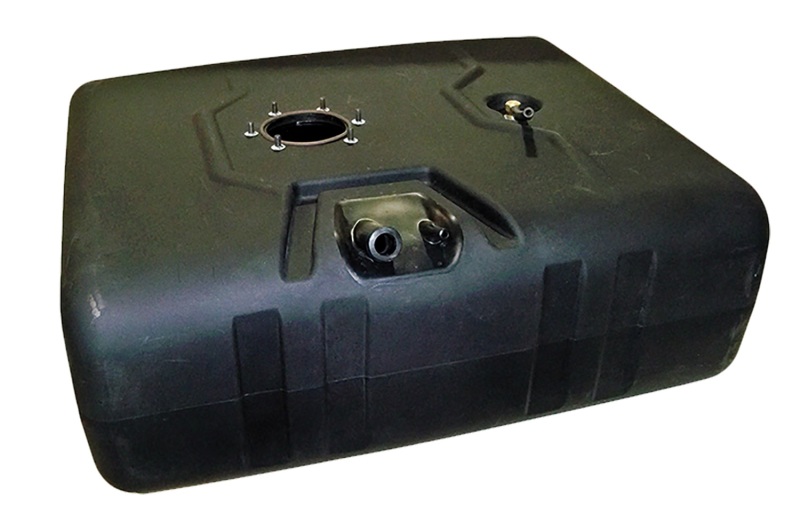 Titan Fuel Tanks 99-10 Ford Econline Cut-Away 55 Gallon Extra HD Cross-Linked PE Utility Tank - 8020199