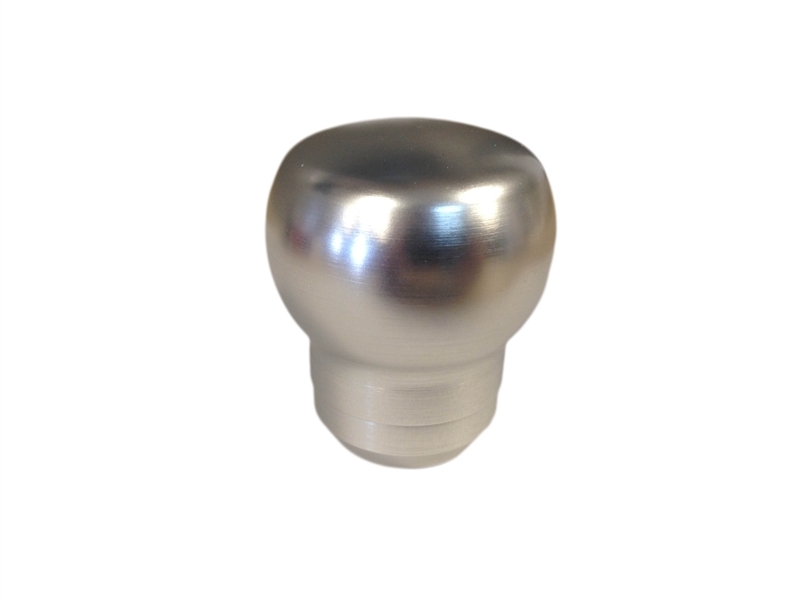 Torque Solution Fat Head Shift Knob (Silver): Universal 10x1.5 - TS-FHSK-002S