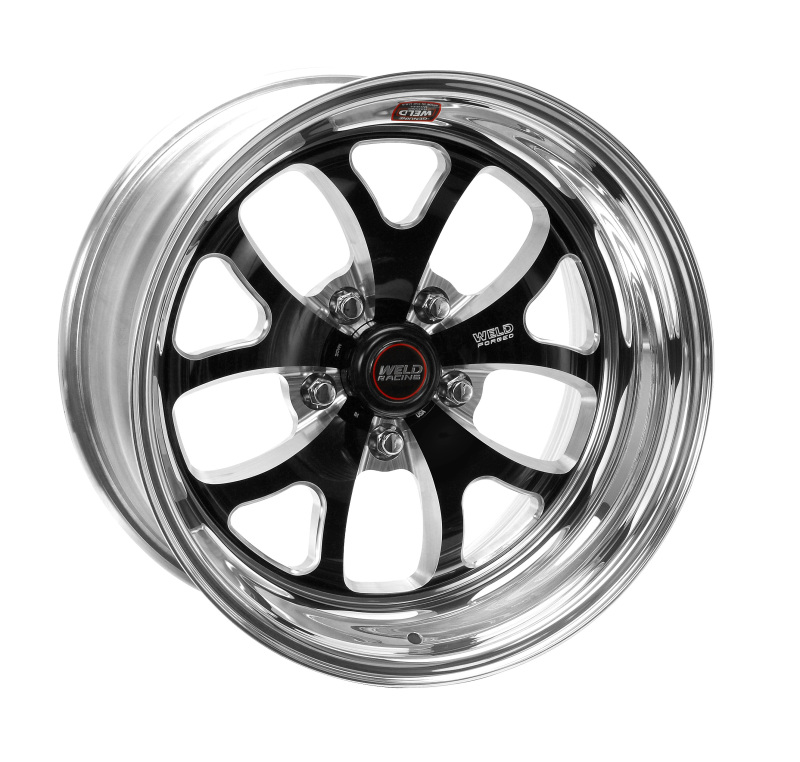 Weld S76 17x4.5 / 5x4.5 BP / 2.2in. BS Black Wheel (Medium Pad) - Non-Beadlock - 76MB7045A22A