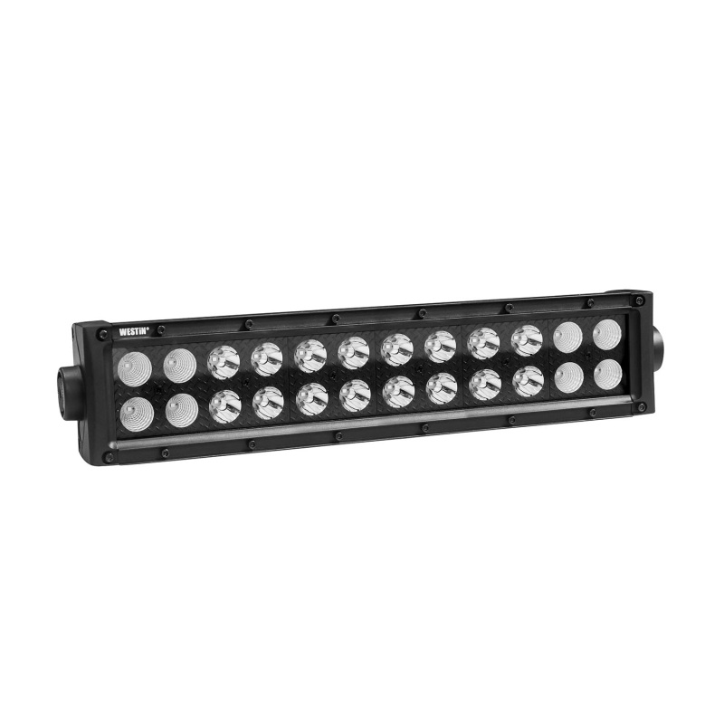 Westin B-FORCE LED Light Bar Double Row 12 inch Combo w/3W Cree - Black - 09-12212-24C