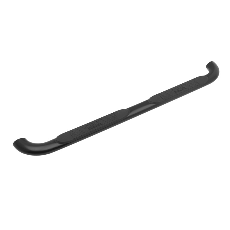 Westin 2015-2018 Chevy Silv 25/3500 Crew Cab (Body Mount) Platinum 4 Oval Nerf Step Bars - Black - 21-3865