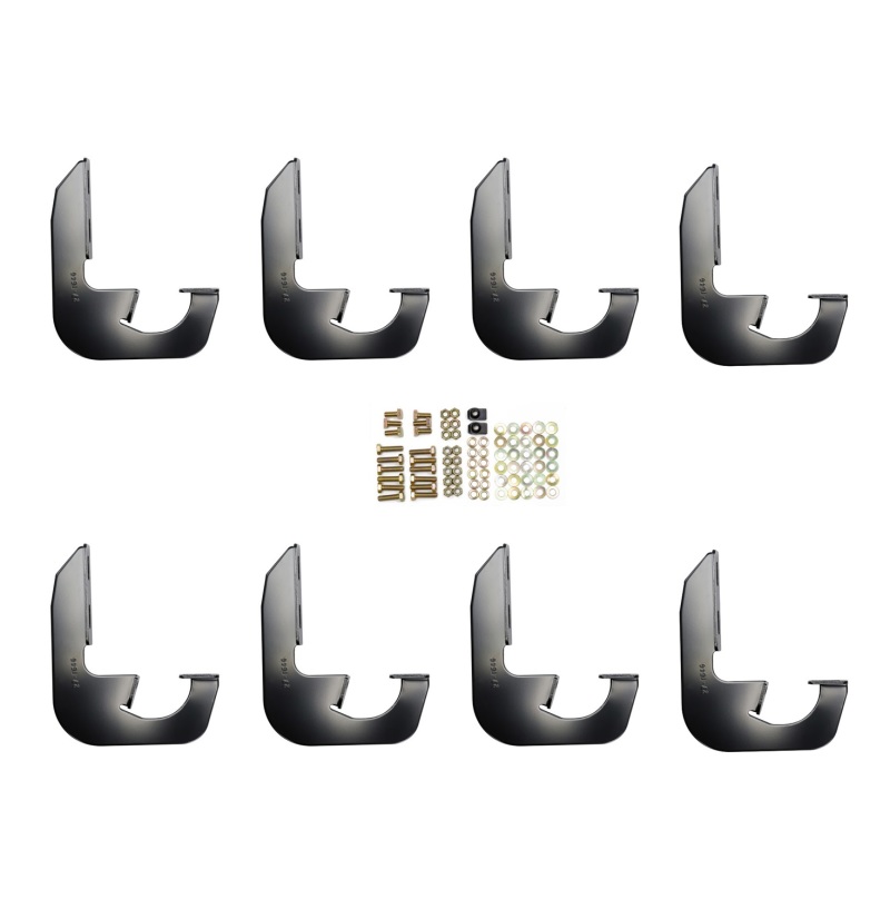 Westin 1988-1998 Chevrolet C/K Series Ext Cab Running Board Mount Kit - Black - 27-1005