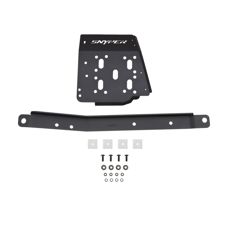 Westin/Snyper 07-17 Jeep Wrangler Transfer Case Skid Plate - Textured Black - 42-21025