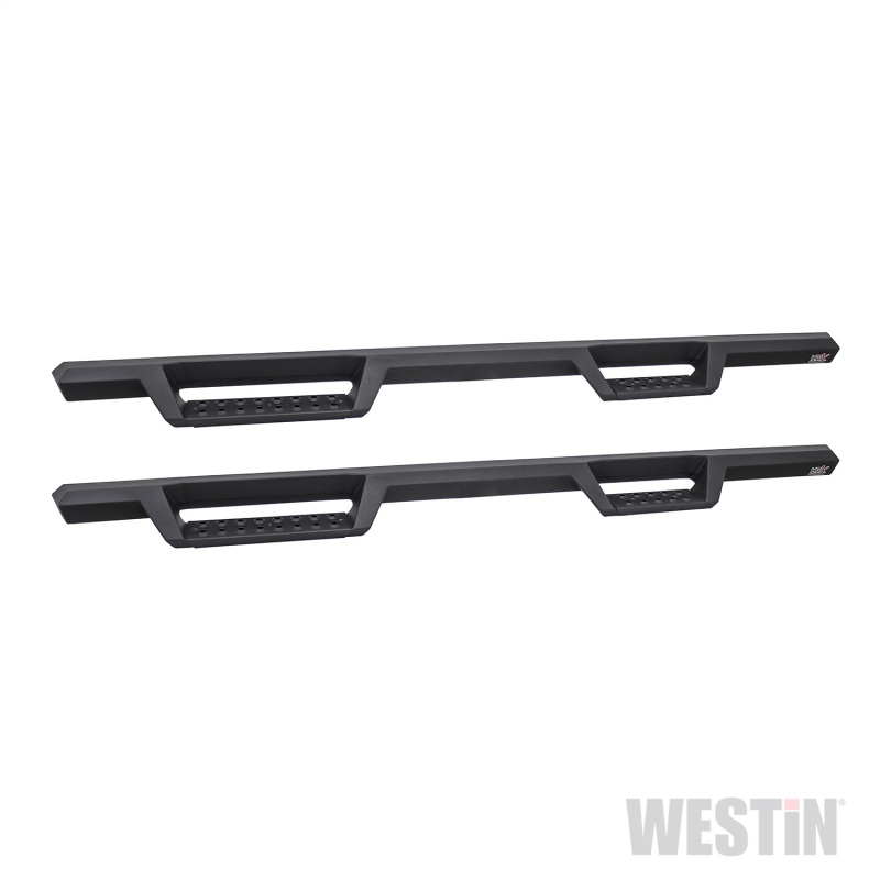 Westin/HDX 16-18 Nissan Titan XD Crew / 17-18 Titan Crew Cab Drop Nerf Step Bars - Textured Black - 56-14025